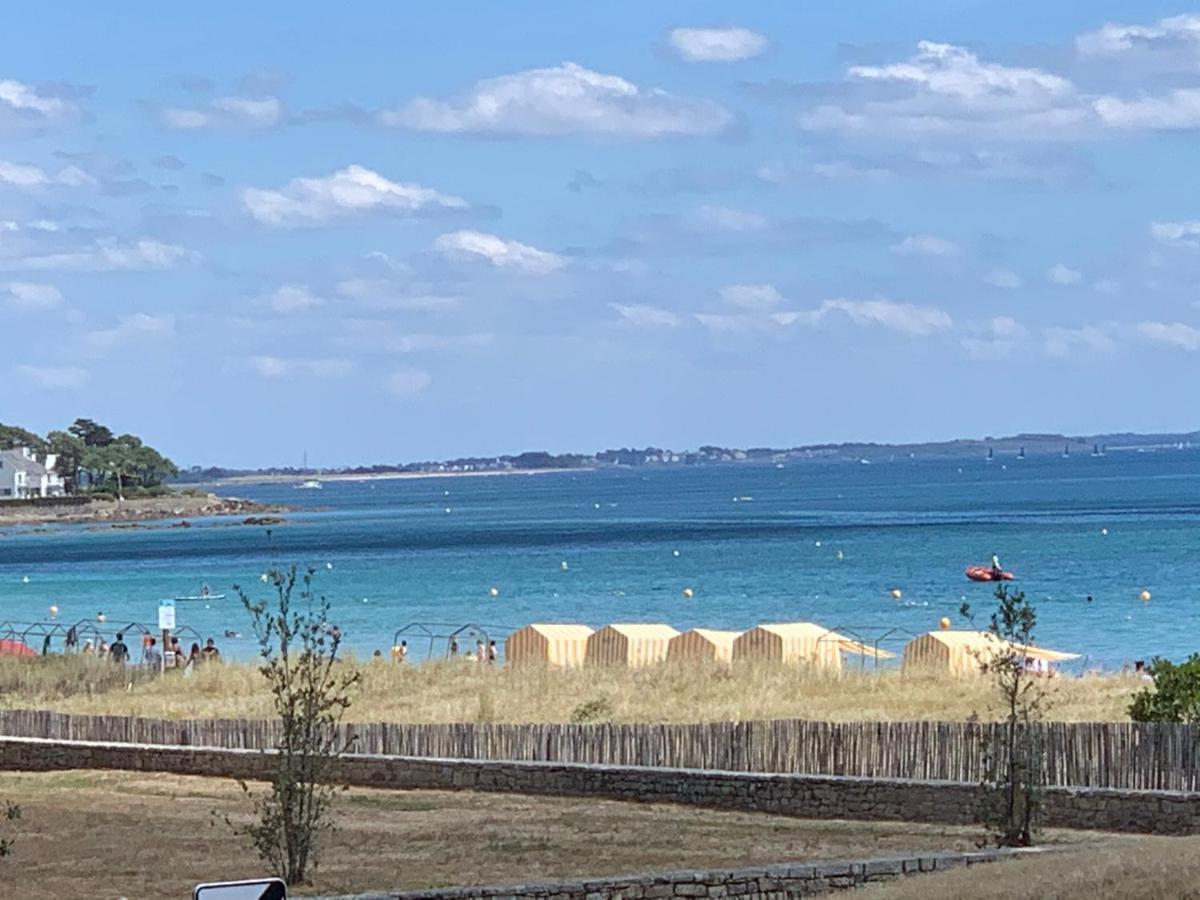 Carnac : Appt 4 P. Face Mer Vue Exceptionnelle エクステリア 写真